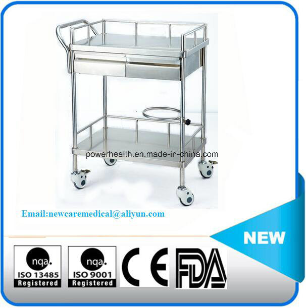 Manufacturer Sale Hospital Dressing Trolley Image1