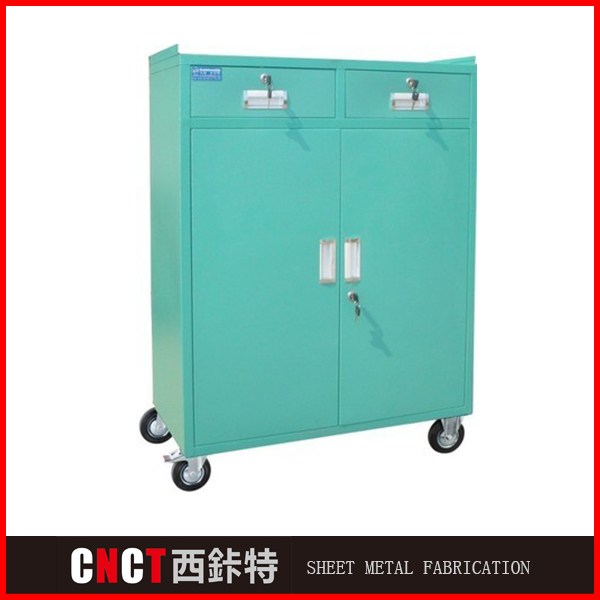 Professional Sheet Metal Custom Tool Box Trolley Image1