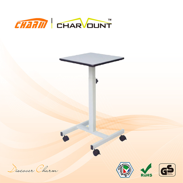 Height Adjustable Standard MDF & Steel Projector Trolley (CT-PRT-001) Image1