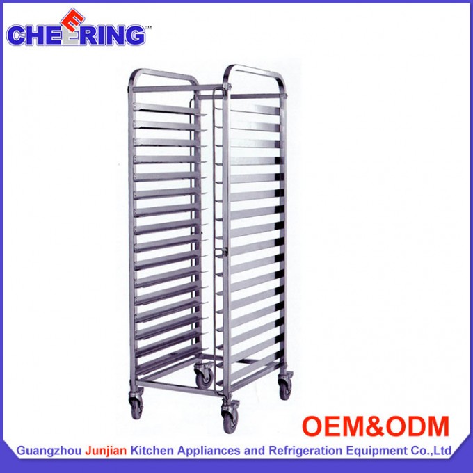 Stainless Steel Detachable 16/32 Pans Trolley Image1