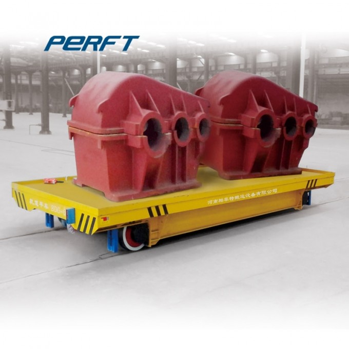 Steel Factory 20t Scrap Material Transfer Trolley Powered by Battery Image1