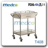 Stainless Steel Hospital Surgical Instrument Trolley
