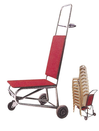 Cheap Price High Quality Steel Hotel Chair Trolley Image1