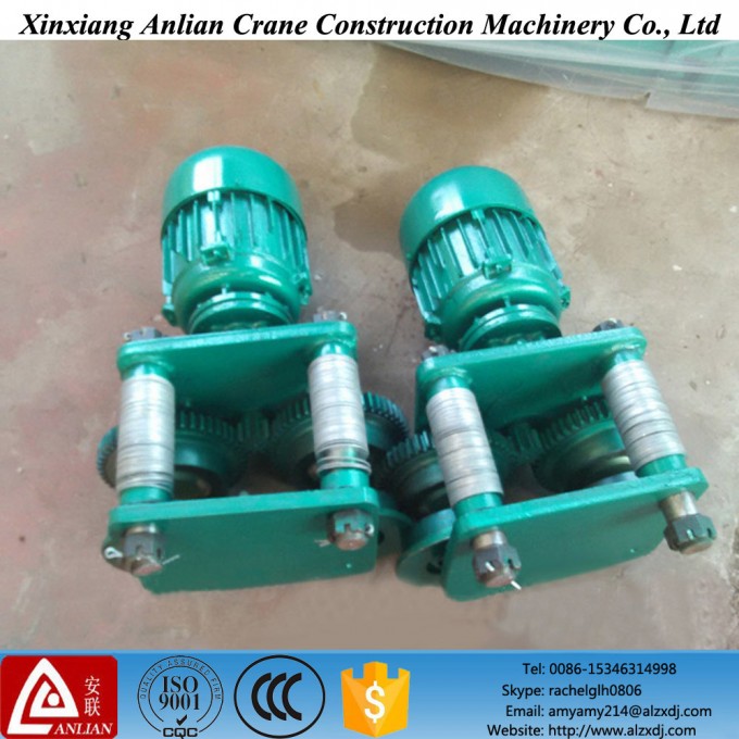 China Professionally Customized Steel Wire Rope Electric Hoist Trolley Image1