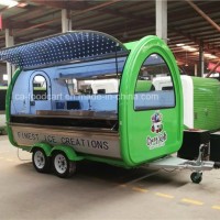 Coffee Street Fast Food Vending Trolley