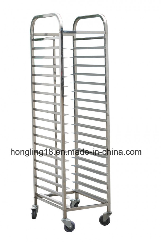 Commercial Stainless Steel Toast Trolley/Bread Trolley for Cake Mould Pan Image1