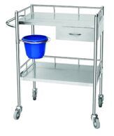 High Quality of Stainless Steel Hospital Dressing Trolley Image1