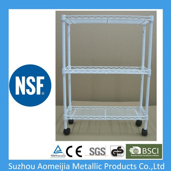 Amjmt057b 4  Layer Steel Trolleys with Ce Certificate Image1