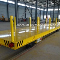 Steel Plant Motorized Transfer Trolley On Rails