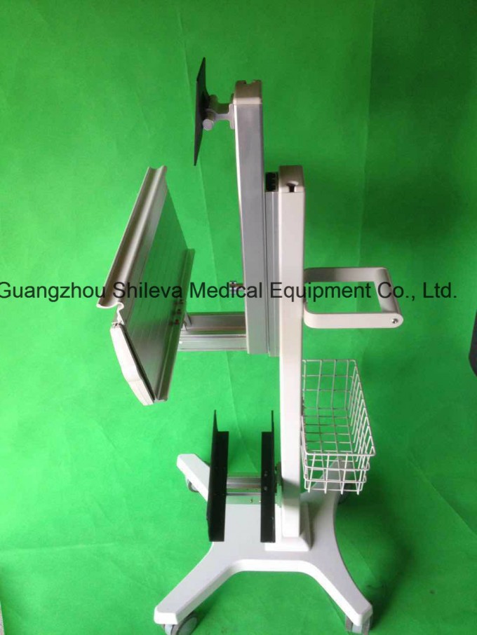 Ward Inspection Medical Trolleys Computer Workstation Cart Hospital Trolley Image1
