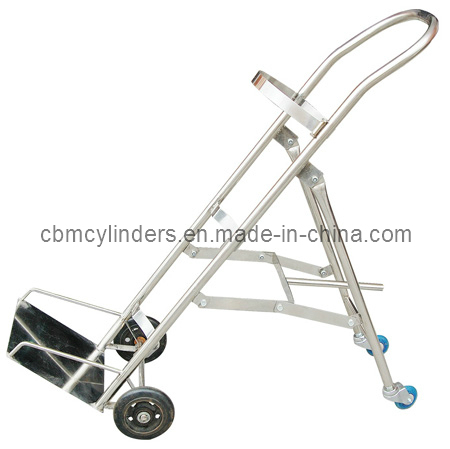 20L~80L Gas Cylinder Trolley (Stainless Steel Made) Image1