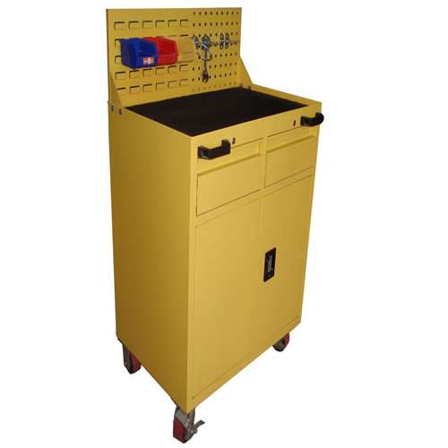 Adjustable Warehouse Steel Tool Trolley Image1