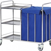 Medical Movable Stainless Steel Treatment Trolley Hf-16