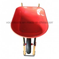 Wb2901 Steel Tray and Heavy Duty Wooden Handle Wheelbarrow