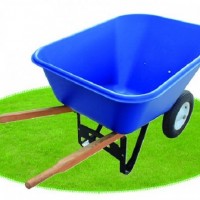 High Load Capacity Dual-2 wheeled Wheelbarrow