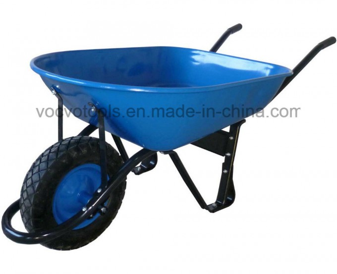 Civil Construction Tools Heavy Duty Metal Wheelbarrow Wb2200 Blue Image1