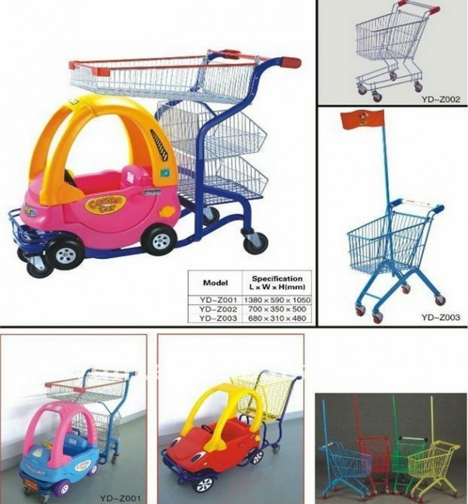 Mini Kids Suoermarket Shopping Trolley (YD-Z003) Image1