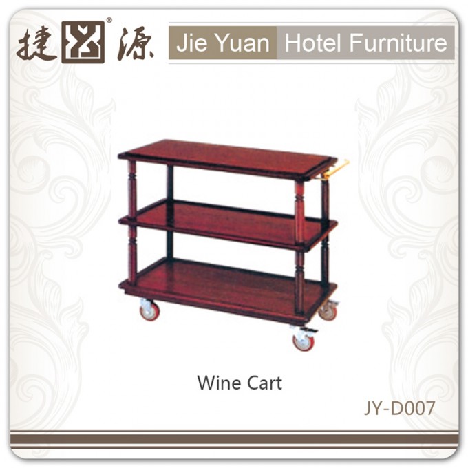 Metal Hotel Wine Cart Trolley (JY-D007) Image1