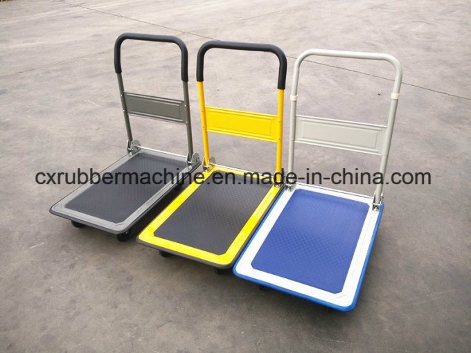 Warehouse Platform Trolley/Stainless Steel Folding Heavy Duty Platform Hand Truck Image1
