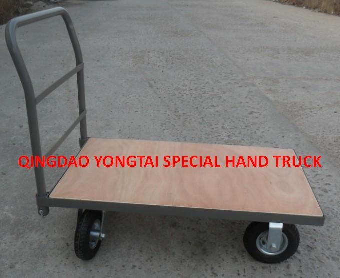 Wooden Platform Hand Truck Image1