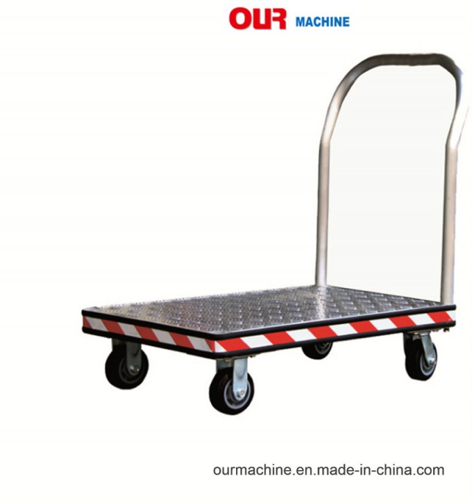 4 Wheel Aluminum Fordable Platform Hand Truck Bf2448 Series Image1