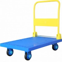 300kg Blue Color Plastic Platform Luxurious Hand Truck