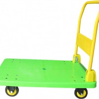 300kg Apple Green Platform Folding Hand Truck