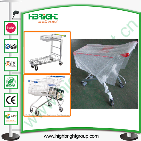 Construction Store Heavy Duty Platform Trolley Shopping Cart Image1