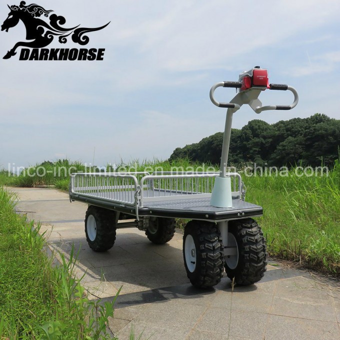 DH E-BL500 Motorized Platform Carts Powered Beach Carts Image1