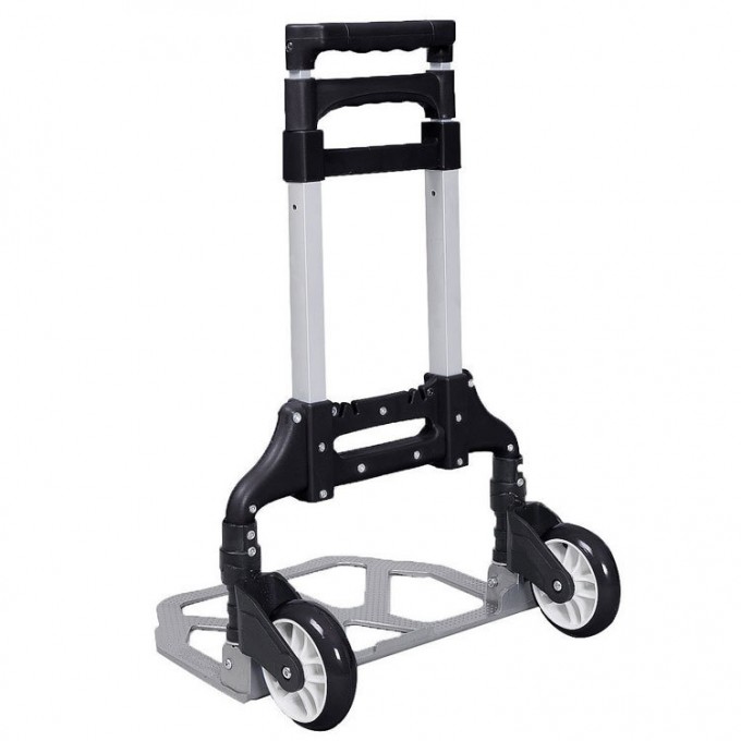 90kg Folding Aluminium Strengthening Hand Truck Image1