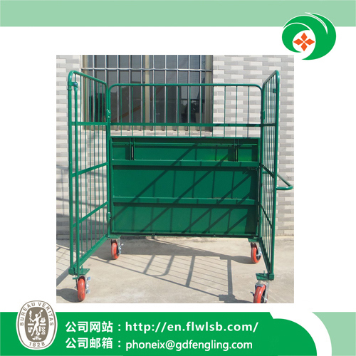 Folding Metal Hand Truck for Warehouse Storage with Ce Approval Image1