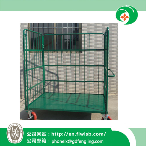 Customized Folding Metal Hand Truck for Warehouse Storage with Ce Image1