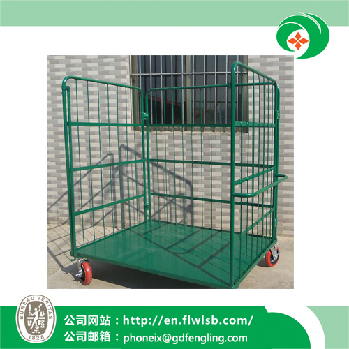 Hot-Selling Folding Metal Hand Truck for Warehouse Storage with Ce Image1