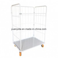 Japan and Korea Powder Coating Rolling Cage/Storage Roll Cage/Hand Trolley/Hand Truck