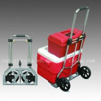 Foldable Chrome-Plated Steel Hand Truck (HT022AC)