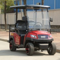 New Design 4 Seater Electric Golf Cart with Foldable Seat
