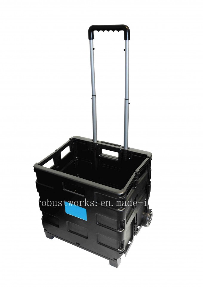 Plastic Folding Shopping Cart (FC401K) Image1
