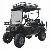 Lifted Golf Cart, Electric, 4 Seats with Foldable Seat, Eg2020asz