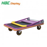 Foldable Heavy Duty Platform Hand Truck Warehouse Trolley Cart
