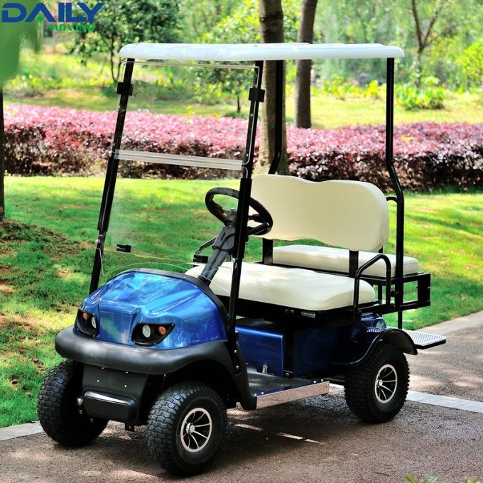 Ce Heavy Duty High Power Foldable Mini Golf Cart for 2-4 People Image1