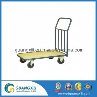 Steel Material Folding Hand Truck Transport Storage Pallet Trolley Cart