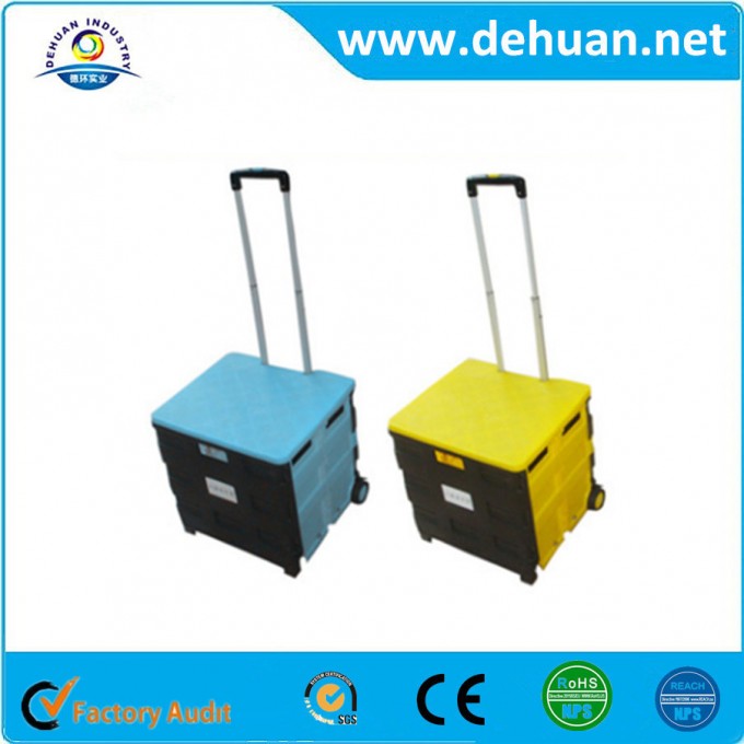 High Quality mobile Shopping Trolley Chair /Folding Cart Image1