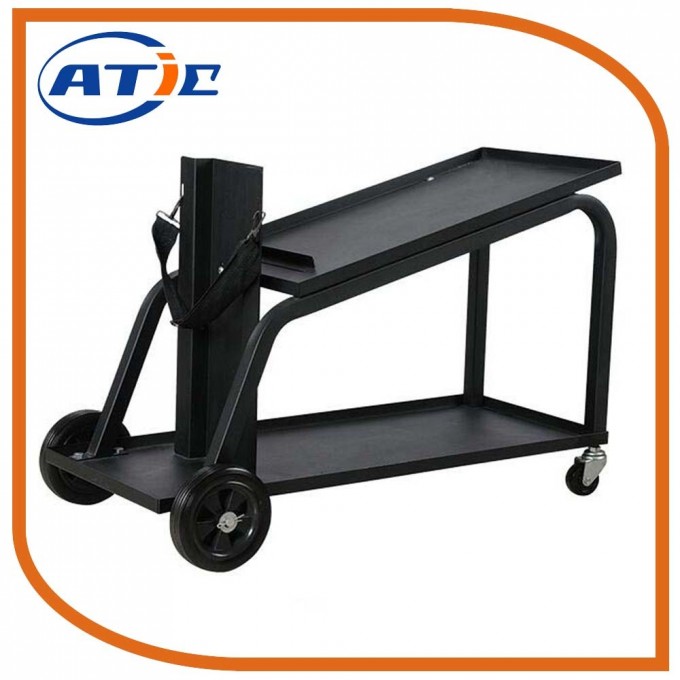 Directly Factory Hand Trolley Prices Portable Folding Industrial Transport Steel Cart Image1