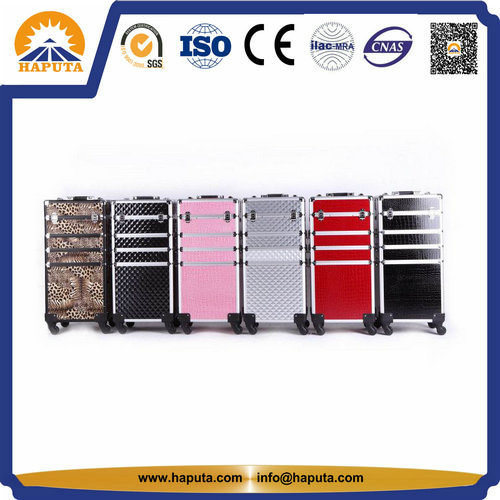 Colorful Large Aluminium Trolley Case/ Salon Case Image1