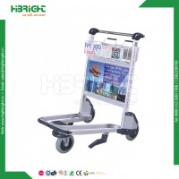 Aluminum Alloy Airport Luggage Trolley Cart