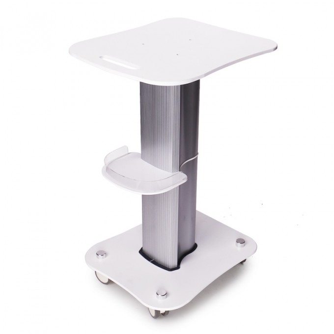 ABS Aluminum Beauty Machine Trolley with Rolling Base Image1