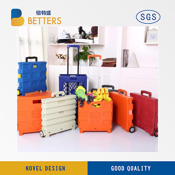 Single Trolley Handle with Aluminum for Supermaket Image1