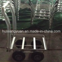 Tc4516al Four Wheel Aluminum Garden Hand Trolley