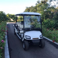 Ce Certificated Battery Operated 6 Seater Electric Aluminum Golf Cart