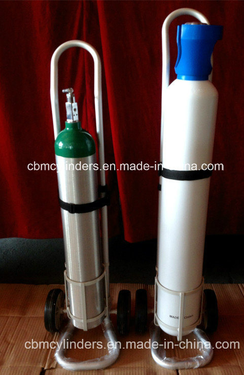 Hospital Aluminum Carts for Oxygen Cylinders Image1